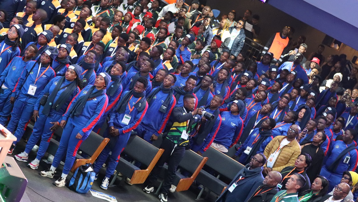 Team Limpopo at the 2026 Winter National School Sports Championships hosted at KuGompo City, Eastern Cape